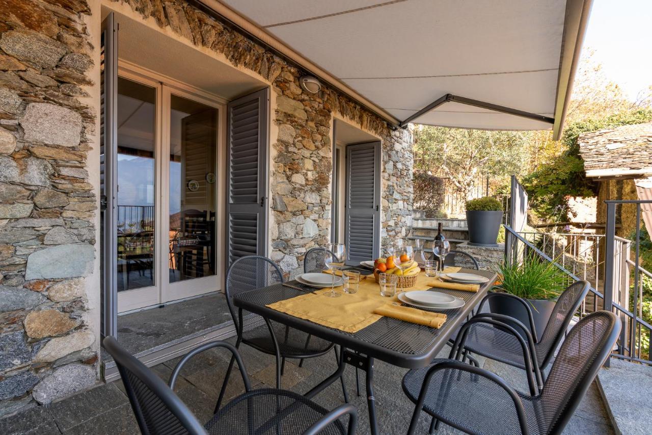 Casa Di Campagna Rosina Con Piscina E Vista Lago Gravedona Ngoại thất bức ảnh