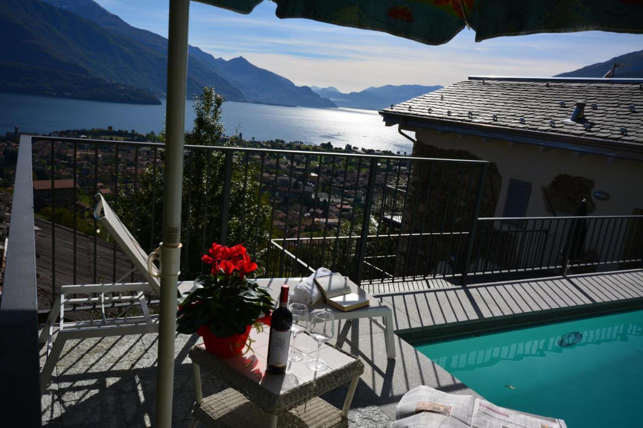 Casa Di Campagna Rosina Con Piscina E Vista Lago Gravedona Ngoại thất bức ảnh