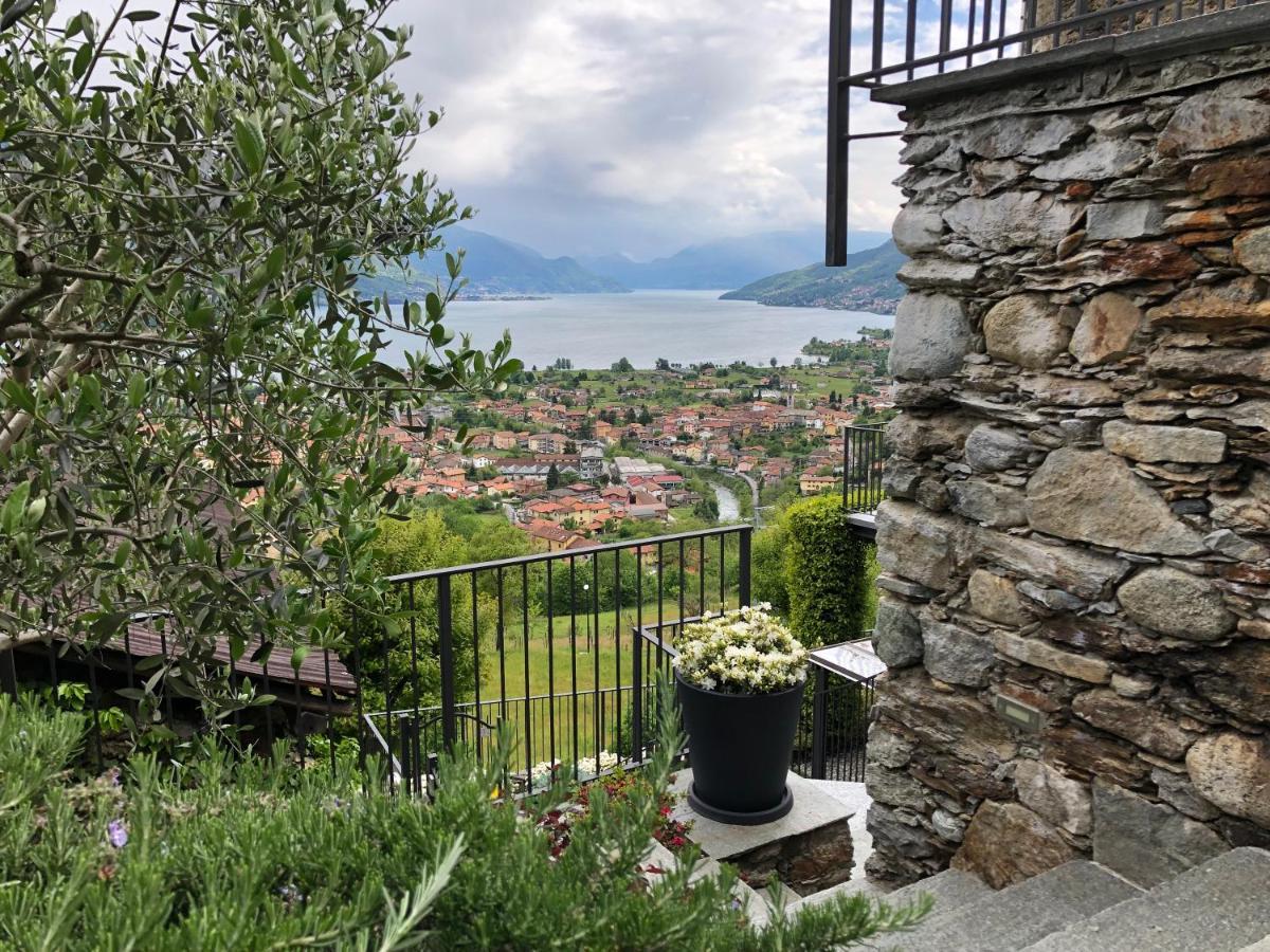 Casa Di Campagna Rosina Con Piscina E Vista Lago Gravedona Ngoại thất bức ảnh